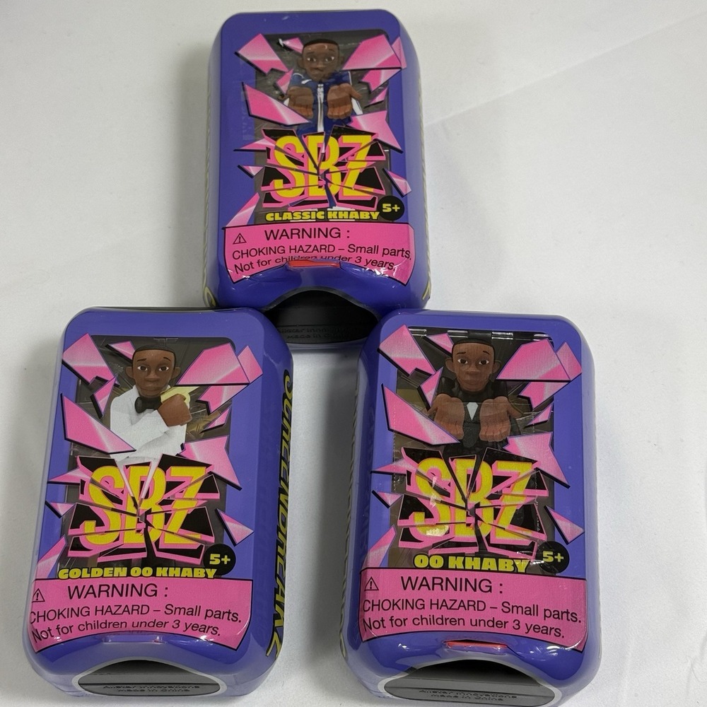 Screen‎ BreakZ SBZ Khabby Set Of 3 New Unopened